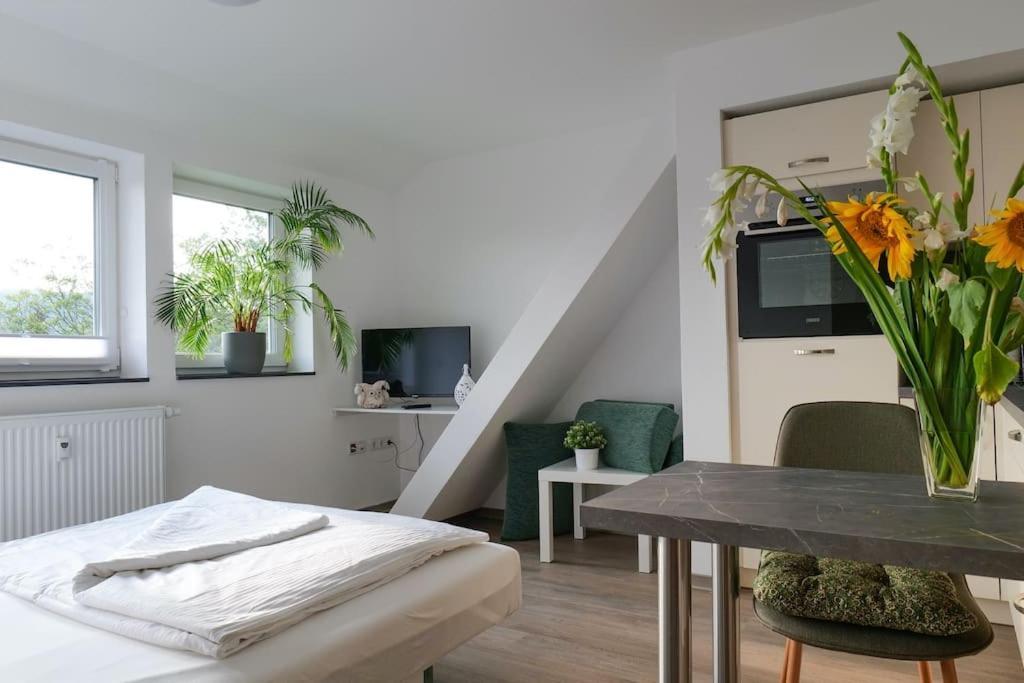 Wunderschoene Ferienwohnung Mit Balkon In Aue เอาเออ ภายนอก รูปภาพ